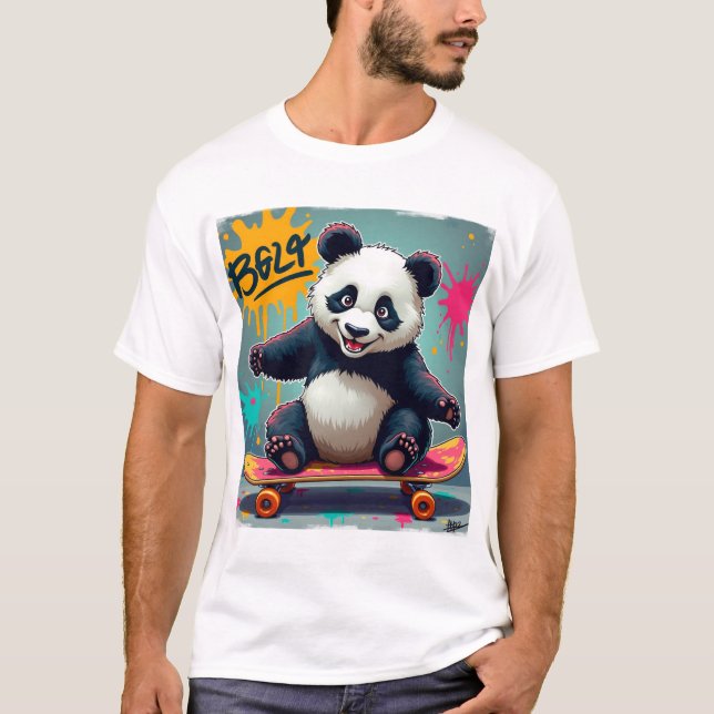 Urban Panda T - Shirt Design (Vorderseite)