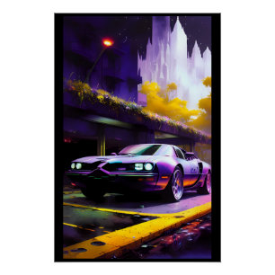 Urban Parking Dreamland Poster