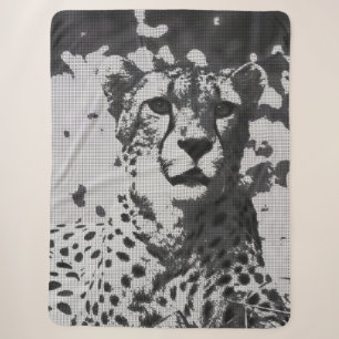 Urban PopArt cheetah Sherpadecke