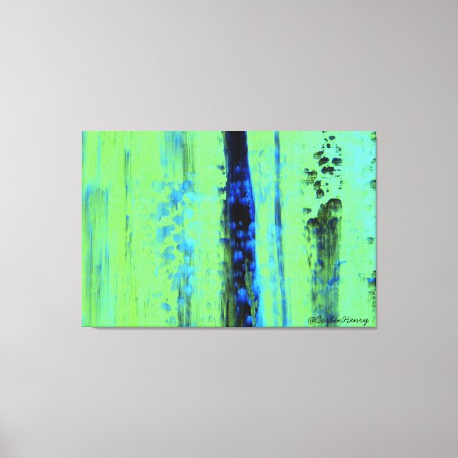 Urban Rain Leinwanddruck (Vorderseite)