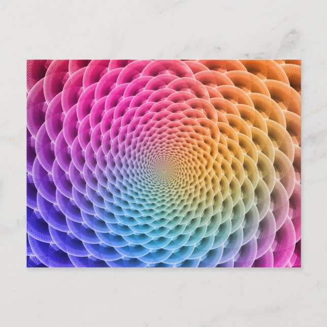 Urban Rainbow Tunnel Postkarte (Vorderseite)