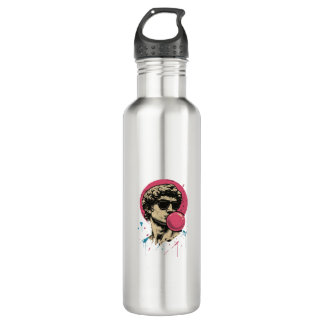 Urban Retro David — Bubblegum Pop Statue Edelstahlflasche