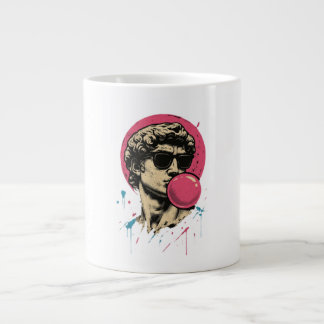 Urban Retro David — Bubblegum Pop Statue Jumbo-Tasse