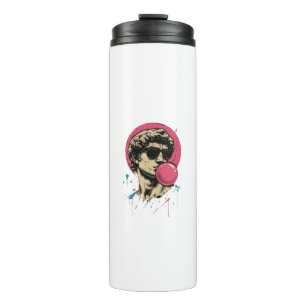 Urban Retro David — Bubblegum-Pop-Statue Thermosbecher