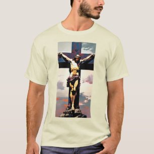 🎨 Urban Retter: Jesus in Graffiti Art ✝️ 🧱 T-Shirt