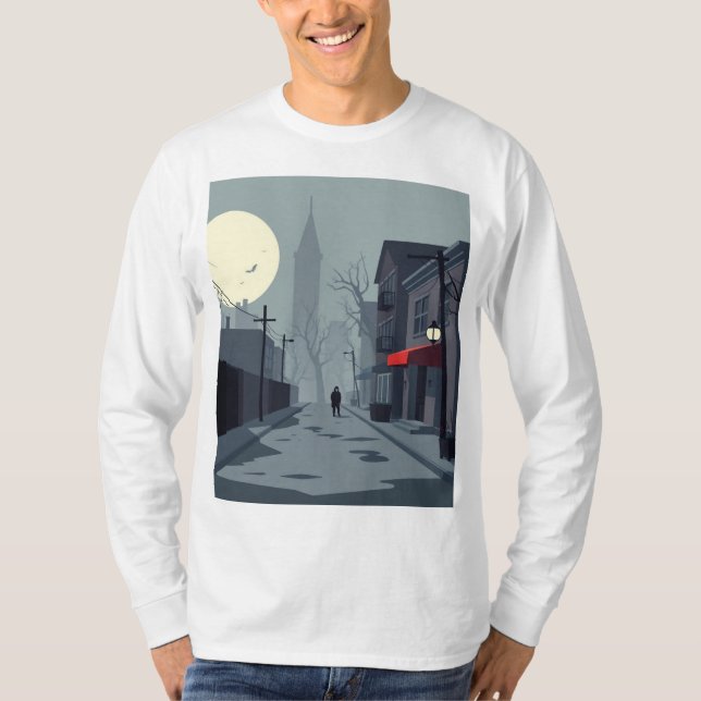 "Urban Rhythm: Das Herzschlag der Straßen" T-Shirt (Vorderseite)