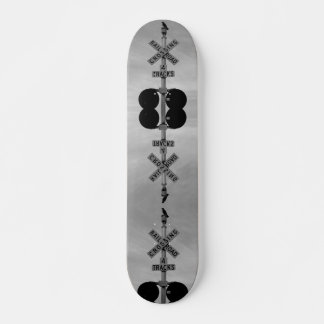 Urban Rustic Cityscape Waiting 3 Skateboard