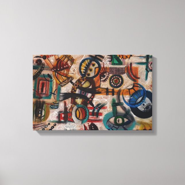 Urban Signs Leinwanddruck (Vorderseite)