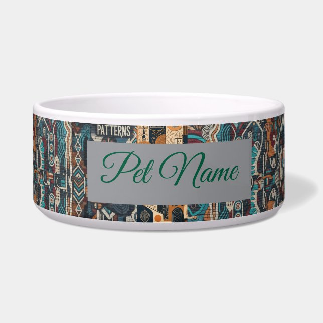 Urban Soul Patterns Pet Napf (Vorderseite)