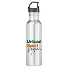 Urban Soul Vegan Minimalist Health and Wellness Edelstahlflasche