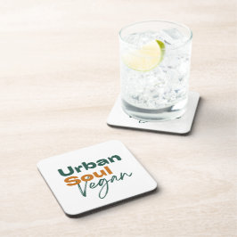 Urban Soul Vegan Minimalist Health and Wellness Getränkeuntersetzer