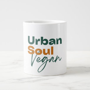 Urban Soul Veganer Minimalist Gesundheits- und Wel Jumbo-Tasse