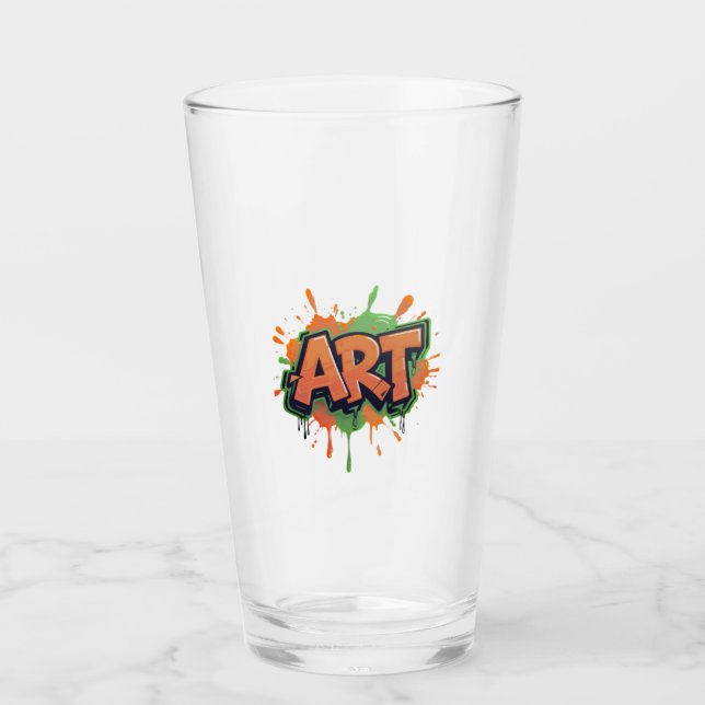 Urban Splash Art Graffiti Pulse Bold Street Expres Glas (Vorderseite)