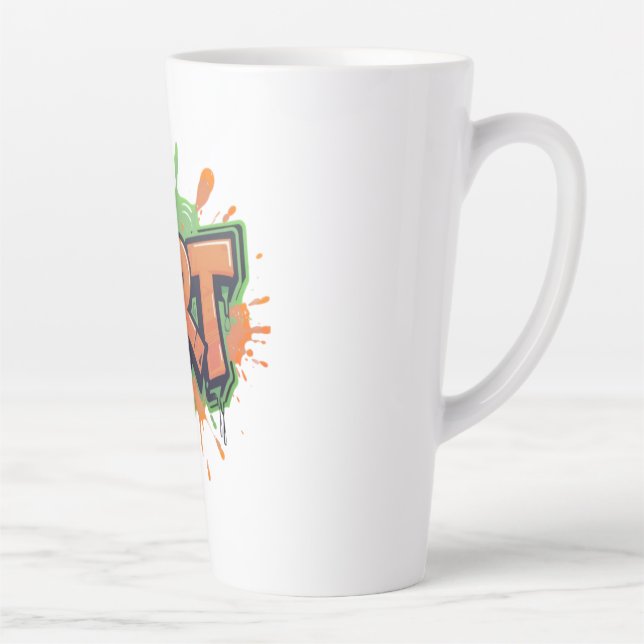 Urban Splash Art Graffiti Pulse Bold Street Expres Milchtasse (Rechts)