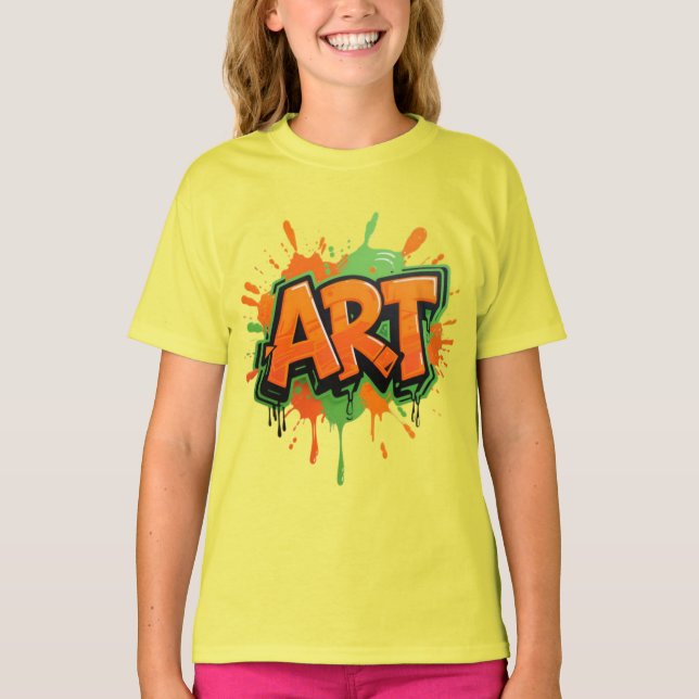 Urban Splash Art Graffiti Pulse Bold Street Expres T-Shirt (Vorderseite)