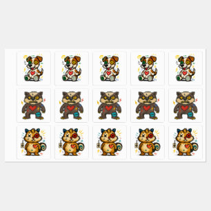 Urban Stitch Trio — Pack de stickers