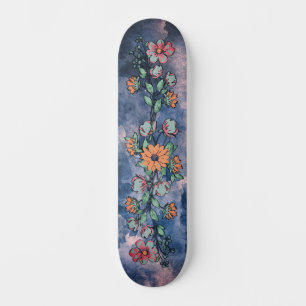 Urban Street Art Inspiriert Girly Floral Skate Dec Skateboard