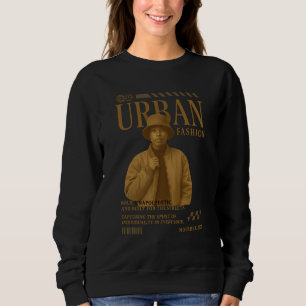 Urban Streetwear Poster – T-Shirt mit kühner schwa Sweatshirt