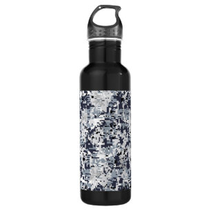 Urban Style Gray Digital Camouflage Trinkflasche