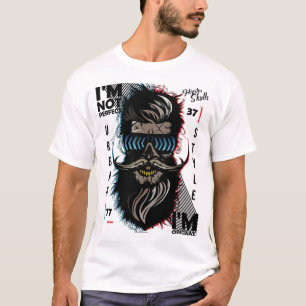 Urban Style Todeskopf Hipster Skull Crane T-Shirt