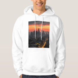 Urban Sunset Skyline Hoodies & Sweatshirts - Multi