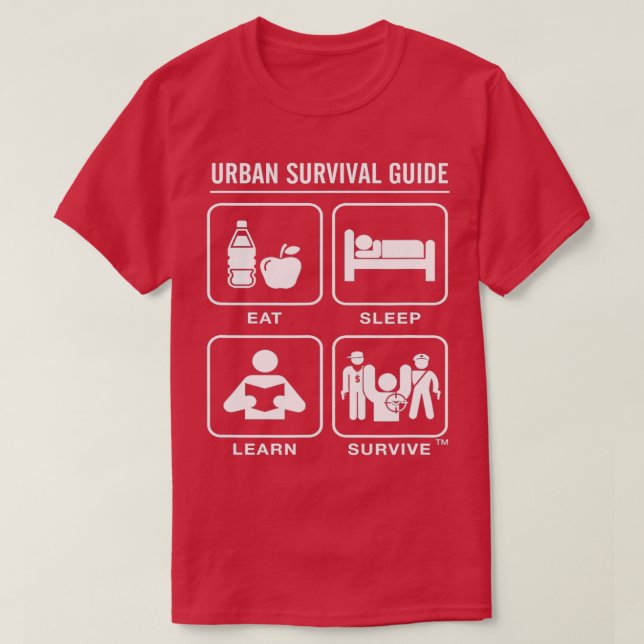 Urban Survival Guide Top  (Design vorne)