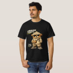 Urban Teddy Streetwear Cartoon Bear Graphic T-Shirt<br><div class="desc">Show your urban style with this Urban Teddy graphic T-shirt featuring a cool streetwear teddy bear character with sunglasses and a hoodie. This bold cartoon design blends playful character art with modern street fashion, making it perfect for casual everyday outfits. Great for fans of streetwear, cartoon graphics, and unique character...</div>