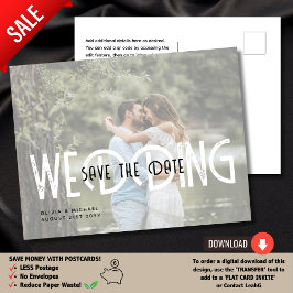 URBAN | Über einen Haushalt? Save the Date für Fot Postkarte