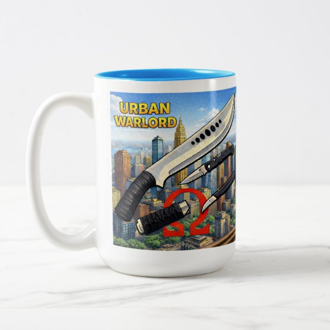 Urban Warlord Mug Zweifarbige Tasse (Links)