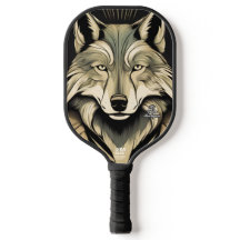 Urban Wolf Personalisiert Pickleball Paddle