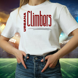 Urbana Climbers Grosses Texthemd T-Shirt