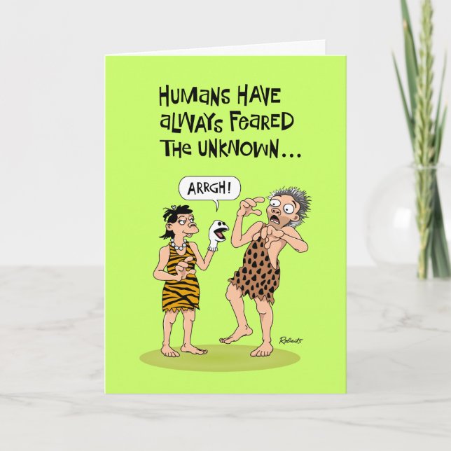 Urbane Angst vor 60. Geburtstag Karte (Vorderseite)