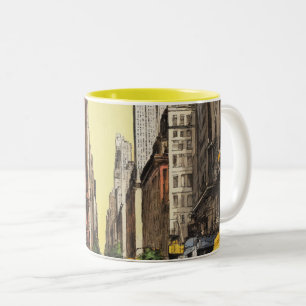 Urbane Kaffee-Tasse Zweifarbige Tasse