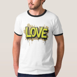 Urbane Liebe blühen T-Shirt