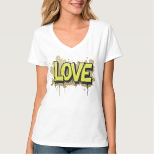 Urbane Liebe blühen T-Shirt