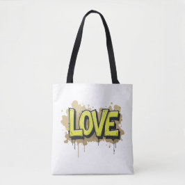 Urbane Liebe blühen Tasche