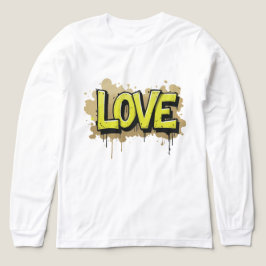 Urbane Liebe blühen Tri-Blend Shirt