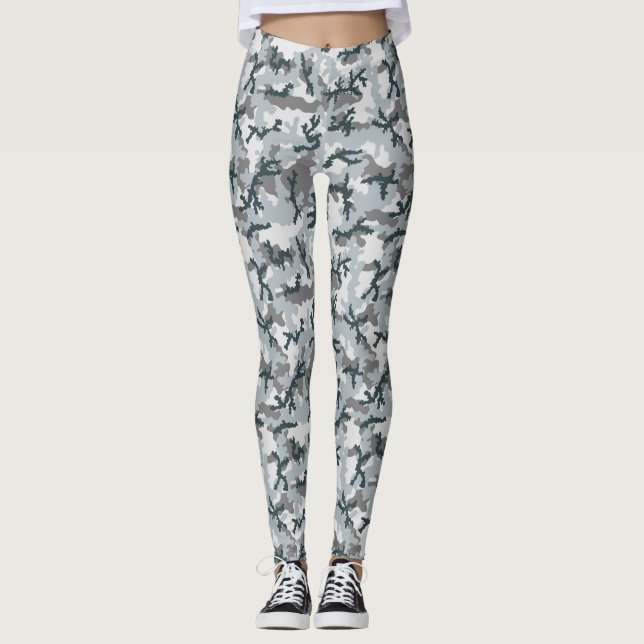 Urbane Tarnung Leggings (Vorderseite)