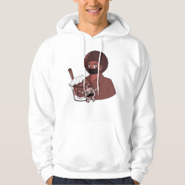 Urbaner Anime-Stil & Frozen Treat – Black Mask Kaw Hoodie