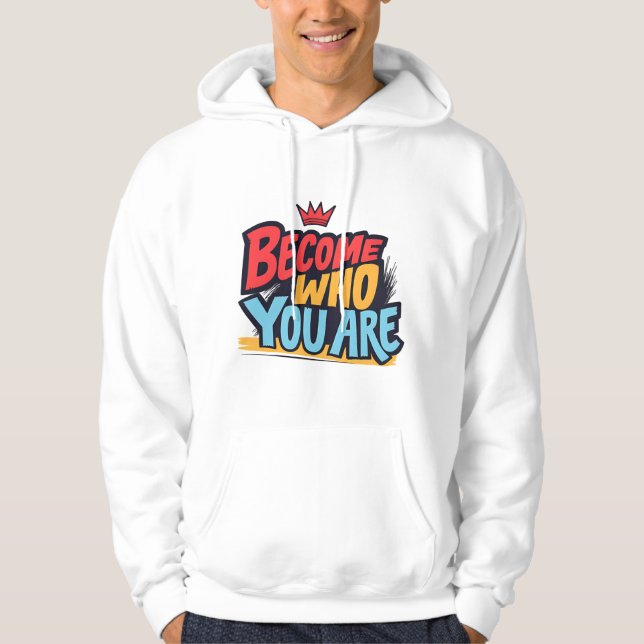 Urbaner Graffiti-Style Hoodie (Vorderseite)