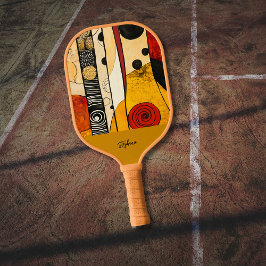 Urbaner Rhythmus Personalisiert Pickleball Schläger