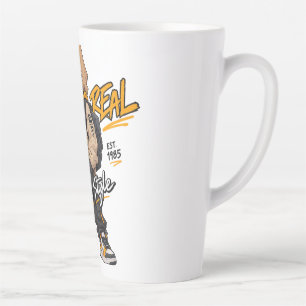Urbaner Streetwear-Mode-Charakter – Coole Graffiti Milchtasse