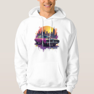 Urbanes Muscle-Car-Hoodie Hoodie