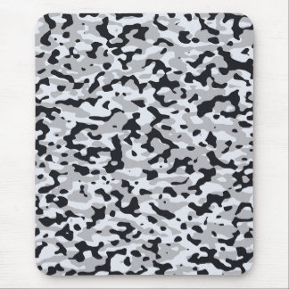 Urbanes Tarnmuster mit hohem Kontrast Mousepad