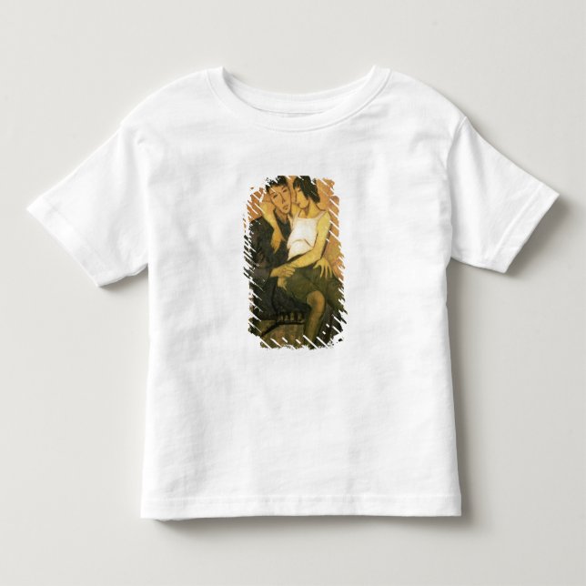 Urbanite Couple, 1920 (Öl auf Leinwand) Kleinkind T-shirt (Vorderseite)