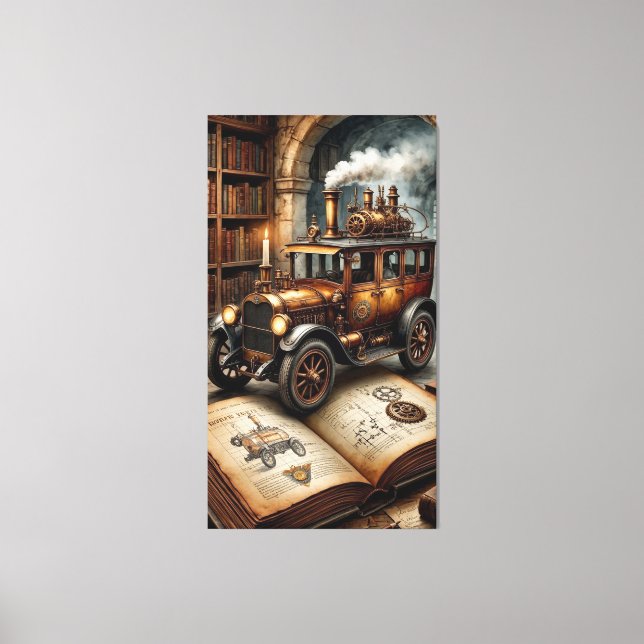UrbanMuse – Cityscape Canvas Collection Leinwanddruck (Vorderseite)