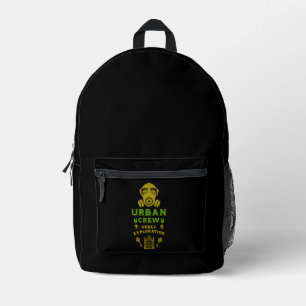 Urbex Bedruckter Rucksack