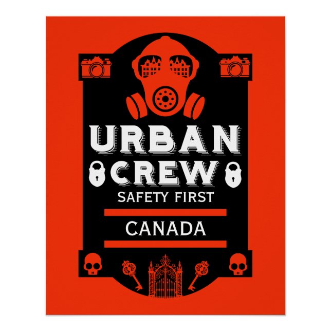 Urbex Poster (Vorderseite)