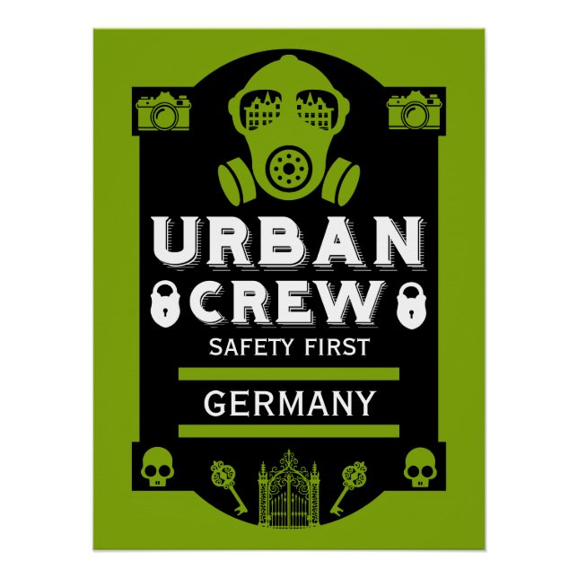 Urbex Poster (Vorderseite)