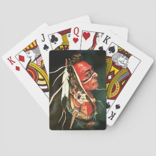 Ureinwohner Amerikanische "Kaw" Klassische Spielka Spielkarten